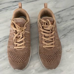 APL rose gold trainers
